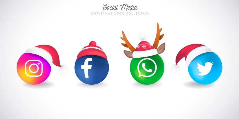 Christmas Social Media Logo Collection 1361 1926