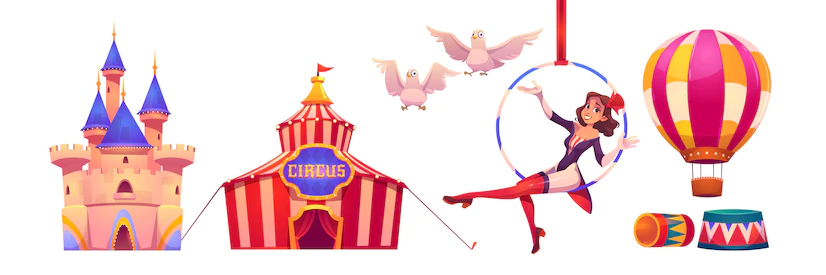 Circus Stuff Artist Big Top Tent Air Gymnast 107791 2929