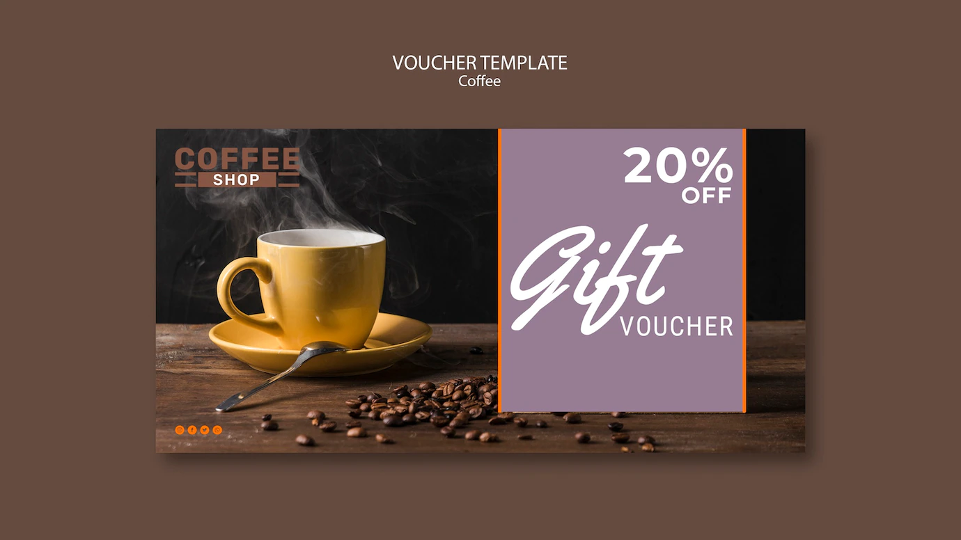 Coffee Shop Gift Voucher Template 23 2148461214