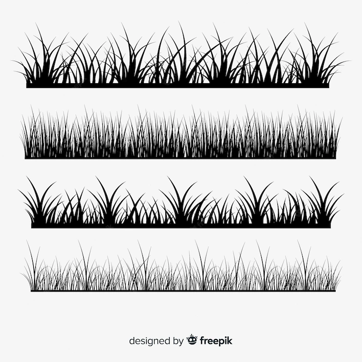 Collection Grass Border Silhouettes 52683 14010