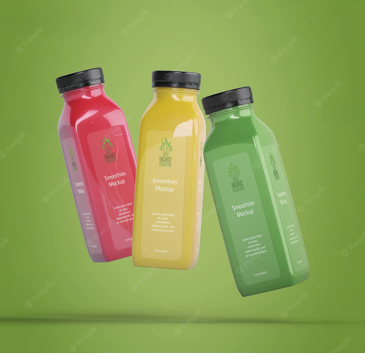 Colorful Smoothies Green Background 23 2148237124