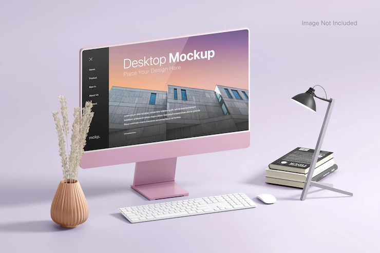 Computer Screen Blank Background Mock Up 165789 570