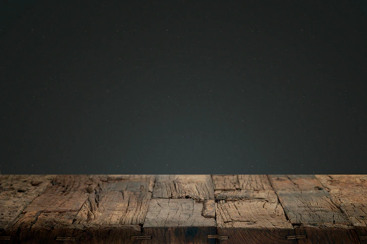 Cracked Wood With Dark Background 1219 13