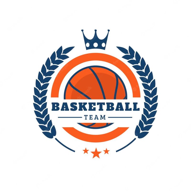 Creative basketball team logo Free Vector Creative basketball team logo Free Vector