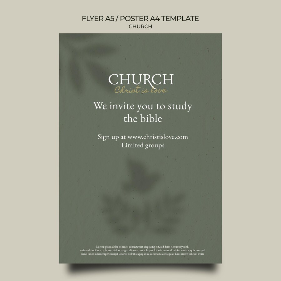 Creative Church Flyer Template 23 2148967153