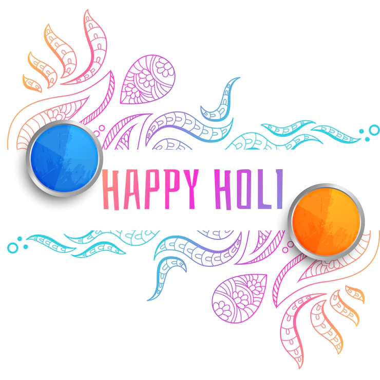 Decorative Happy Holi Festival Greeting Background 1017 17518