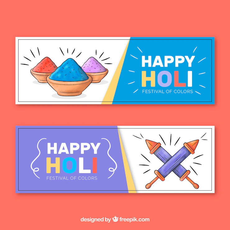Detailed Holi Festival Banners 23 2147751858