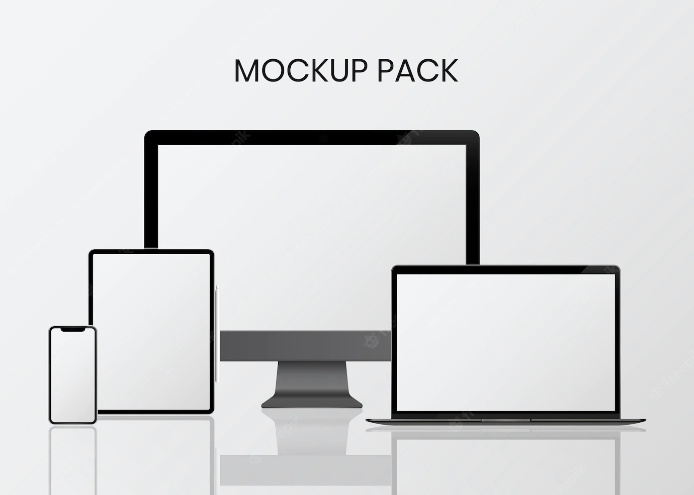 Digital Device Mockup Set 53876 89367