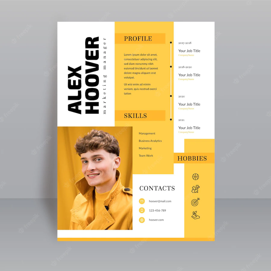 Elegant Document Template With Photo 23 2148896375