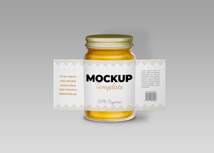 Extended Jar Label Mockup 125540 439