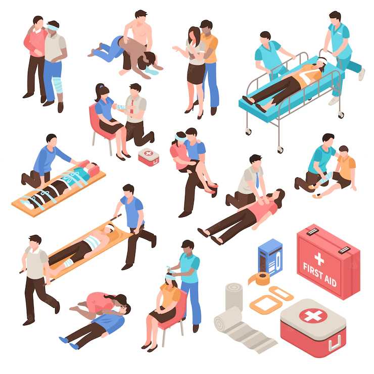 First Aid Isometric Set 1284 22665