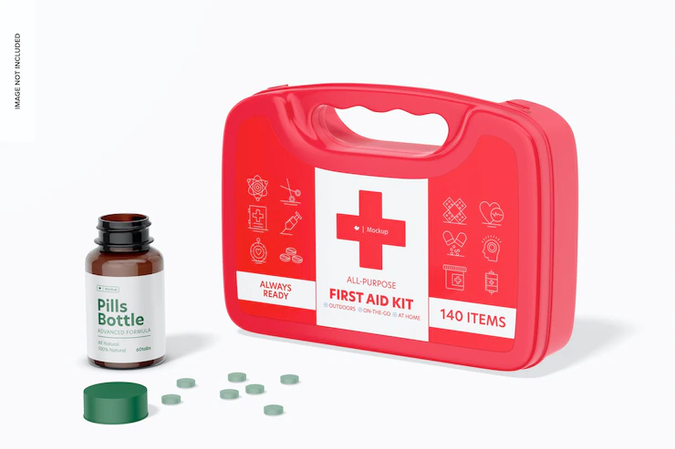 First Aid Kit With Handle Mockup 02 1332 15782