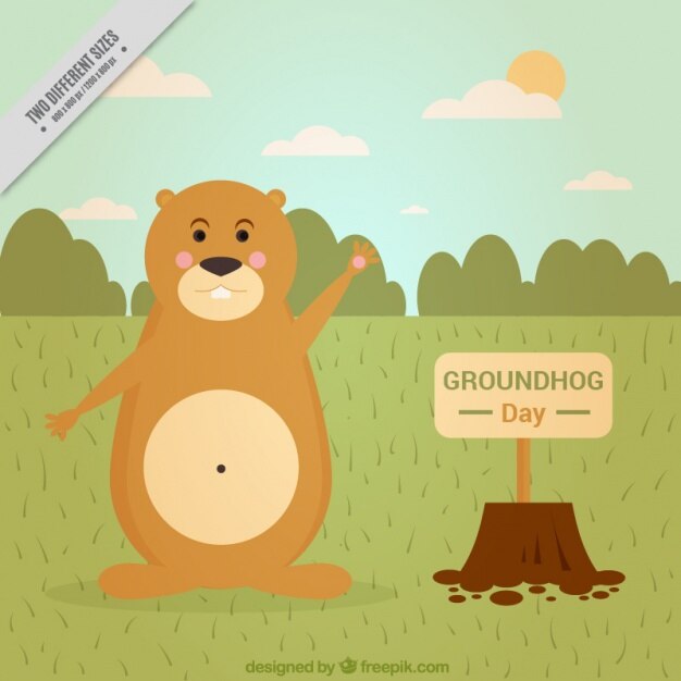 Flat Background Happy Groundhog 23 2147594542 (1)