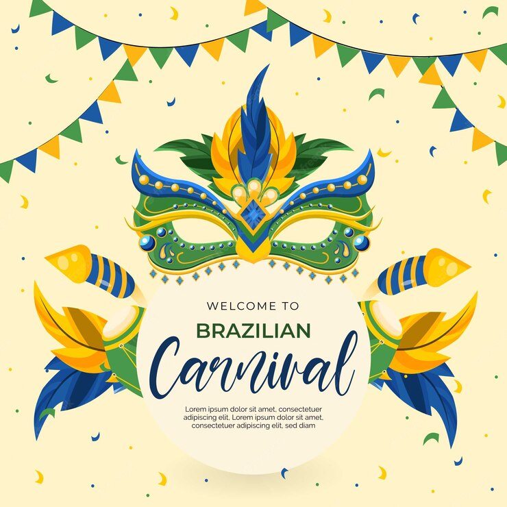 Flat Design Brazilian Carnival Theme With Masks 23 2148410153 (1)