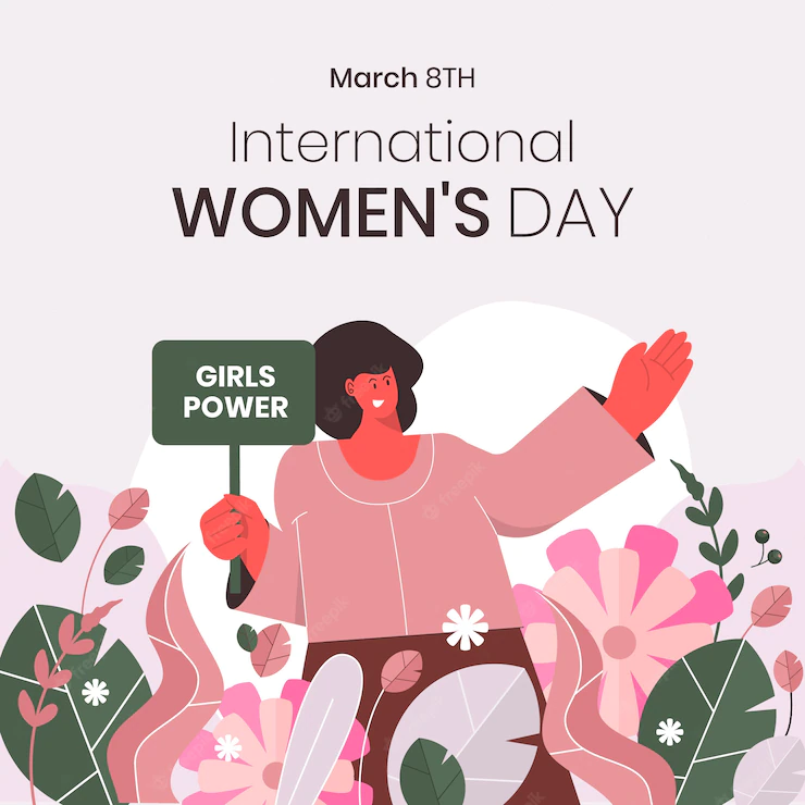 Flat International Women S Day Background 23 2149274543