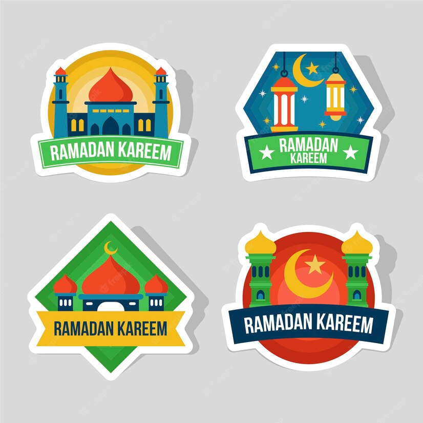 Flat Ramadan Badge Collection 23 2148879440