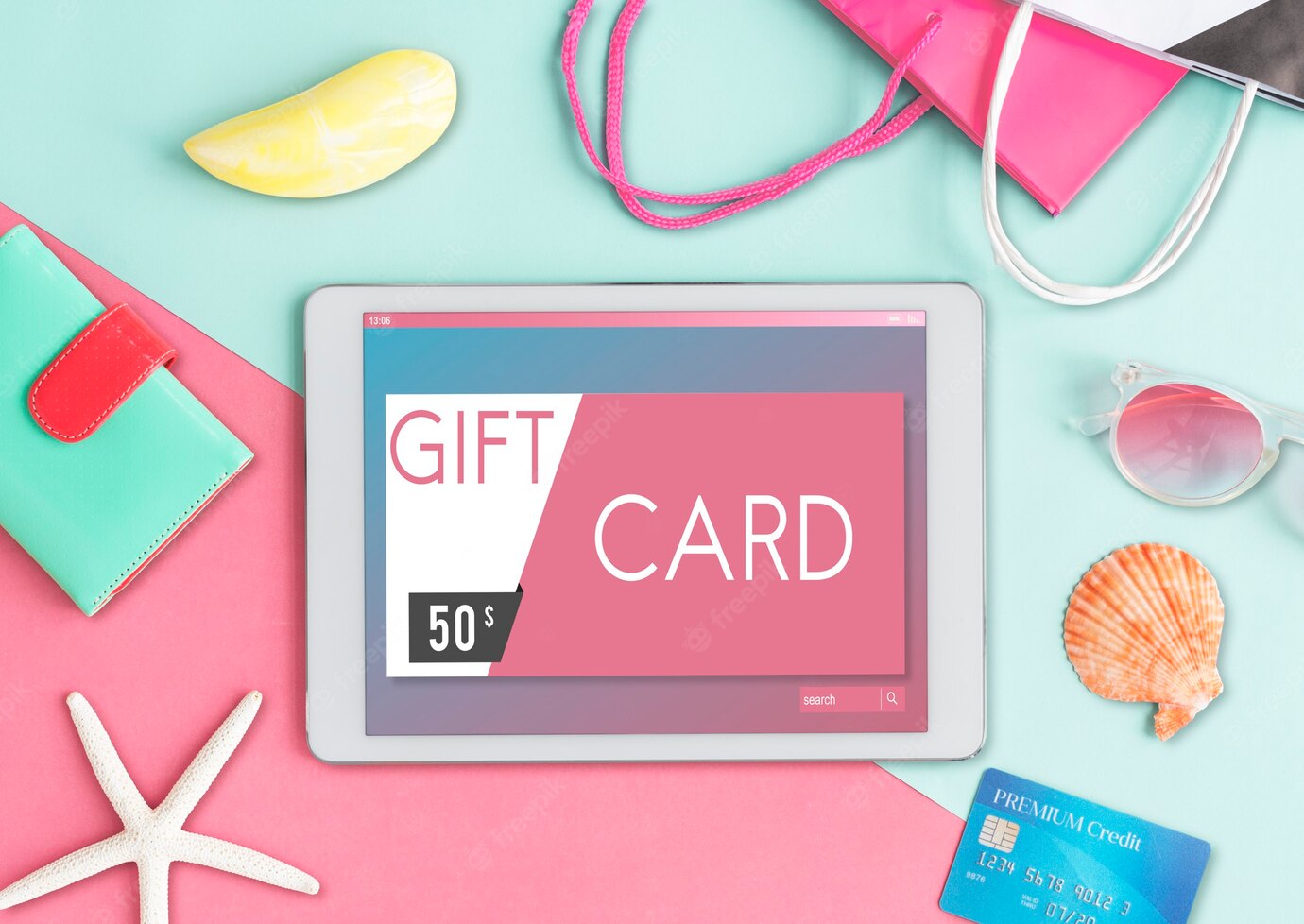 Gift Card Voucher Coupon Graphic Concept 53876 120874