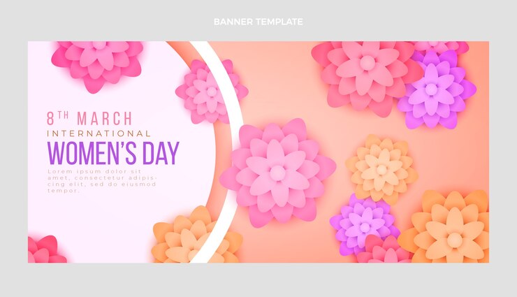 Gradient International Women S Day Horizontal Banner 23 2149284473