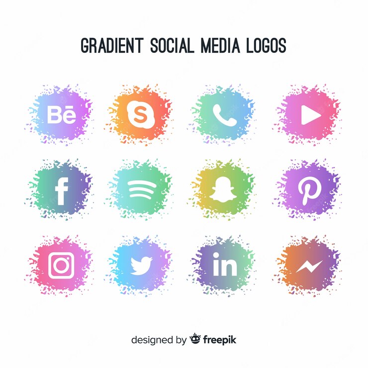 Gradient Social Media Logo Collectio 23 2148147290