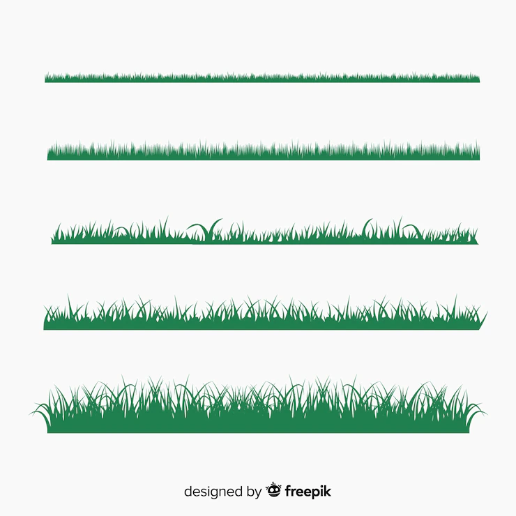 Green Grass Border Silhouettes Collection 23 2148212235