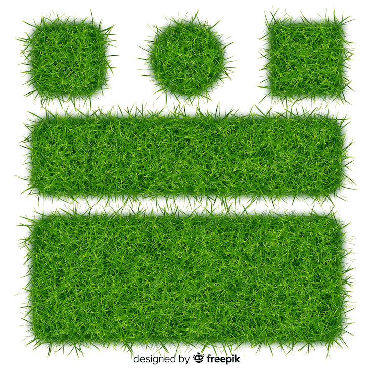 Green Grass Realistic Banner Collection 52683 14012