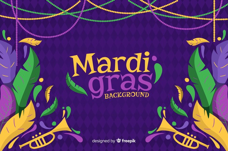 Hand Drawn Mardi Gras Carnival Background 23 2148064600