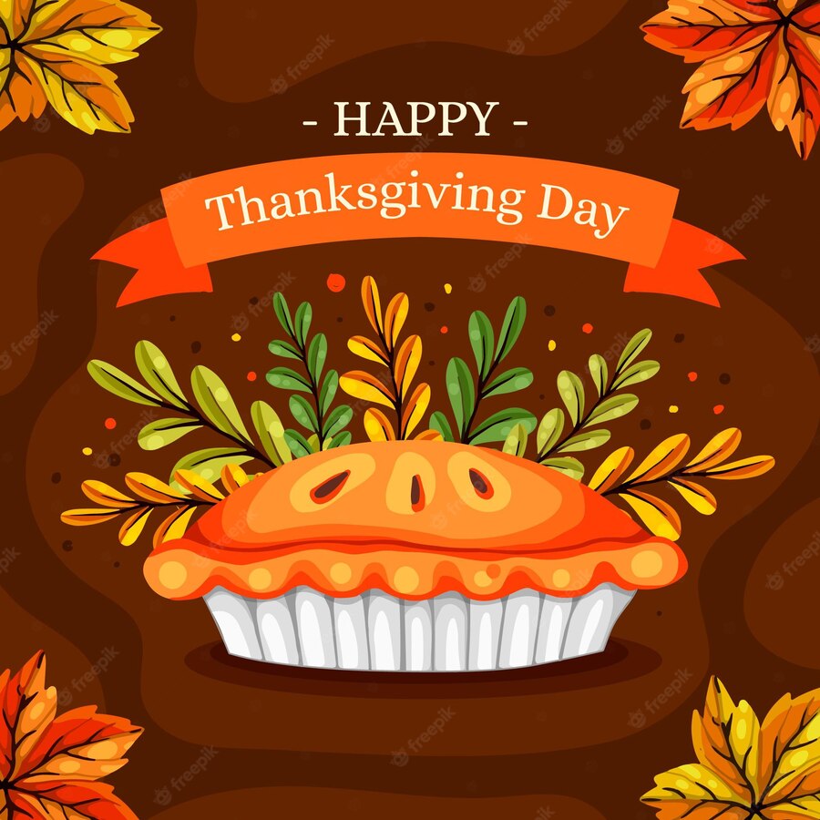 Hand Drawn Thanksgiving Background 23 2148684250