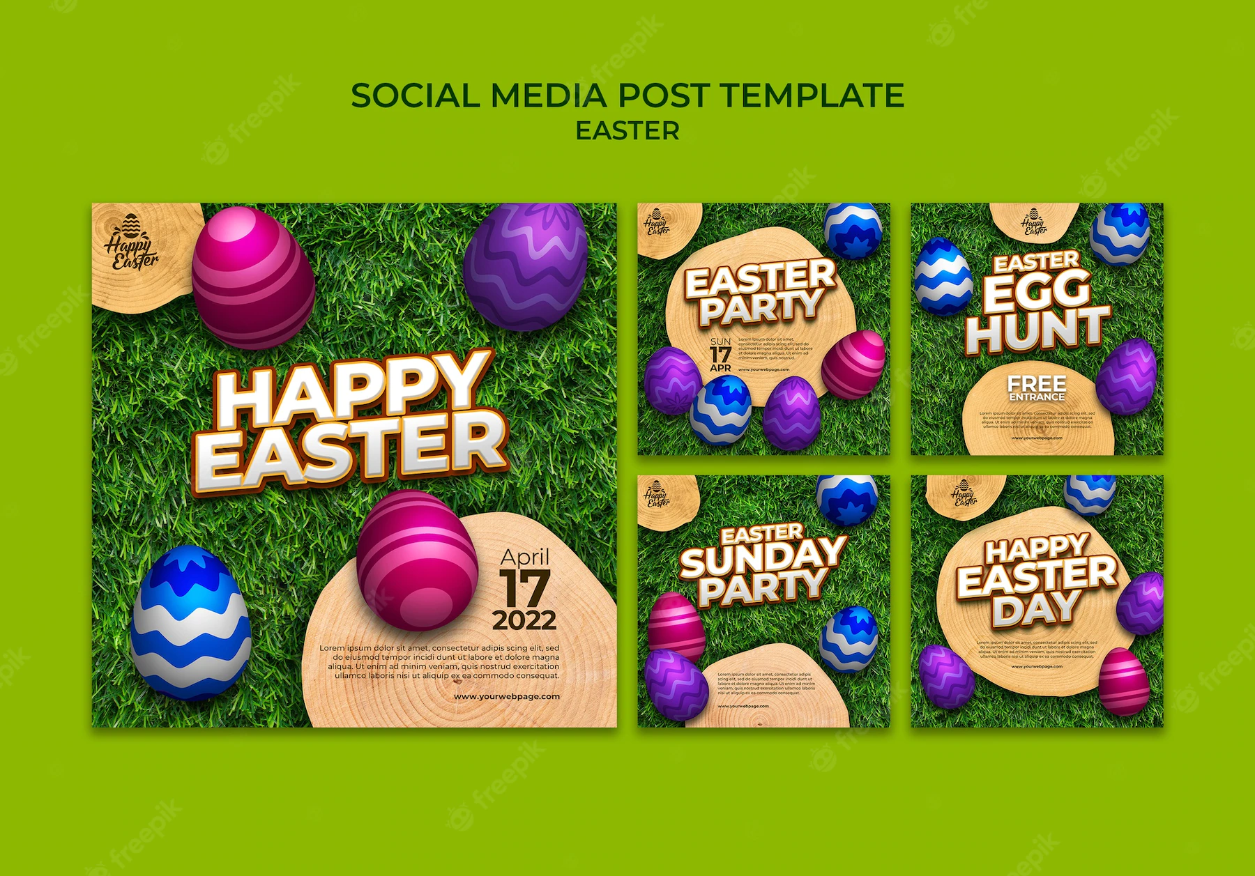 Happy Easter Day Social Media Posts 23 2149294103