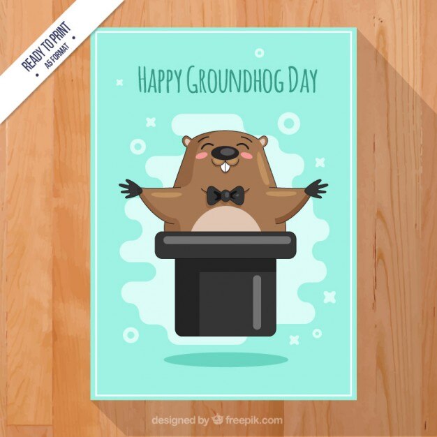 Happy Groundhog Day Card 23 2147532824