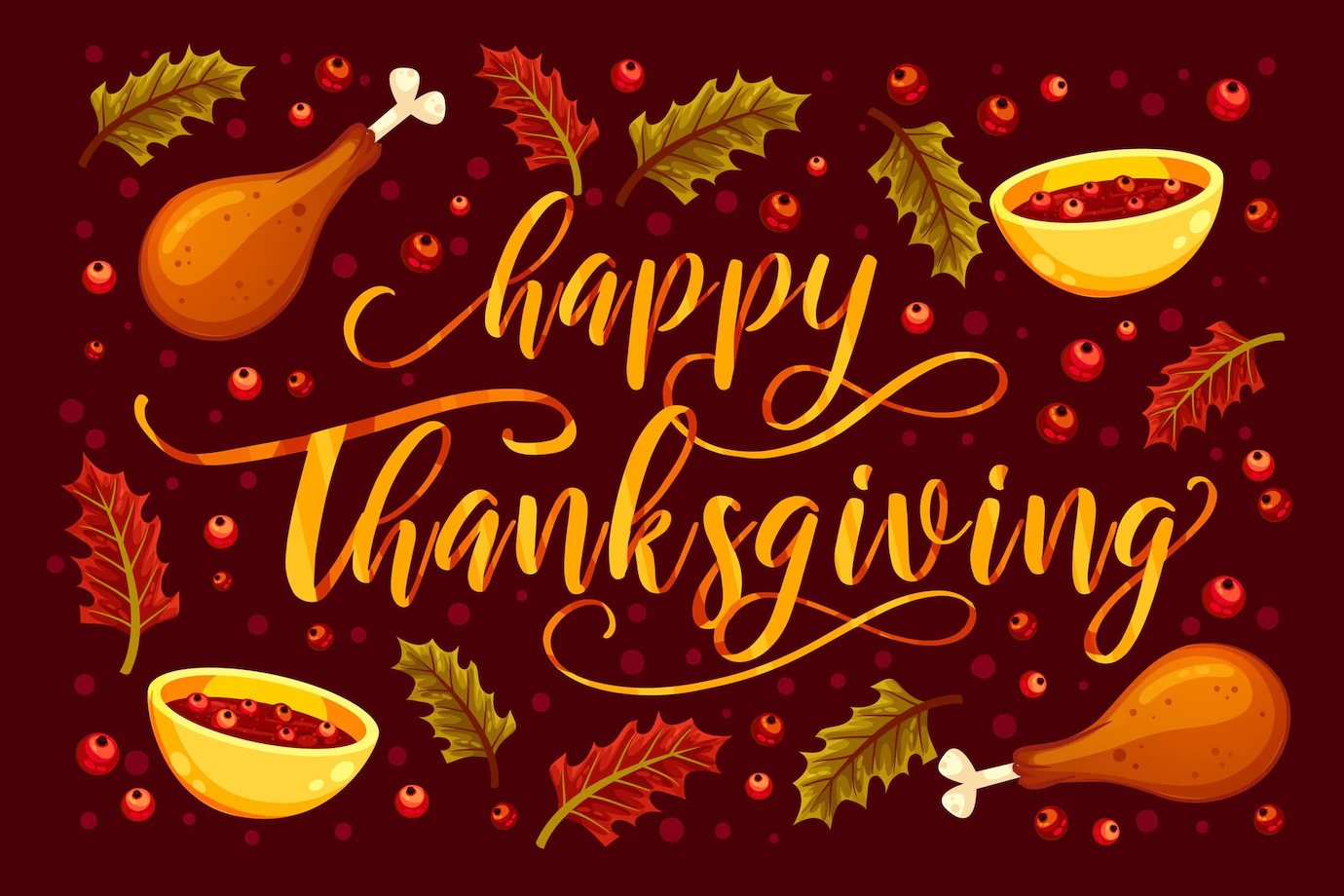 Happy Thanksgiving Lettering 52683 48214