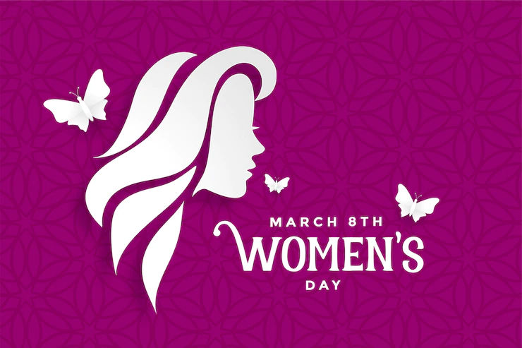 Happy Womens Day Lovely Purple Banner 1017 23744