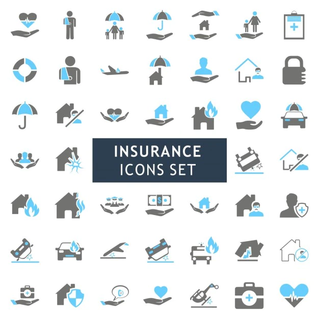 Icons Set About Insurance 1057 2447