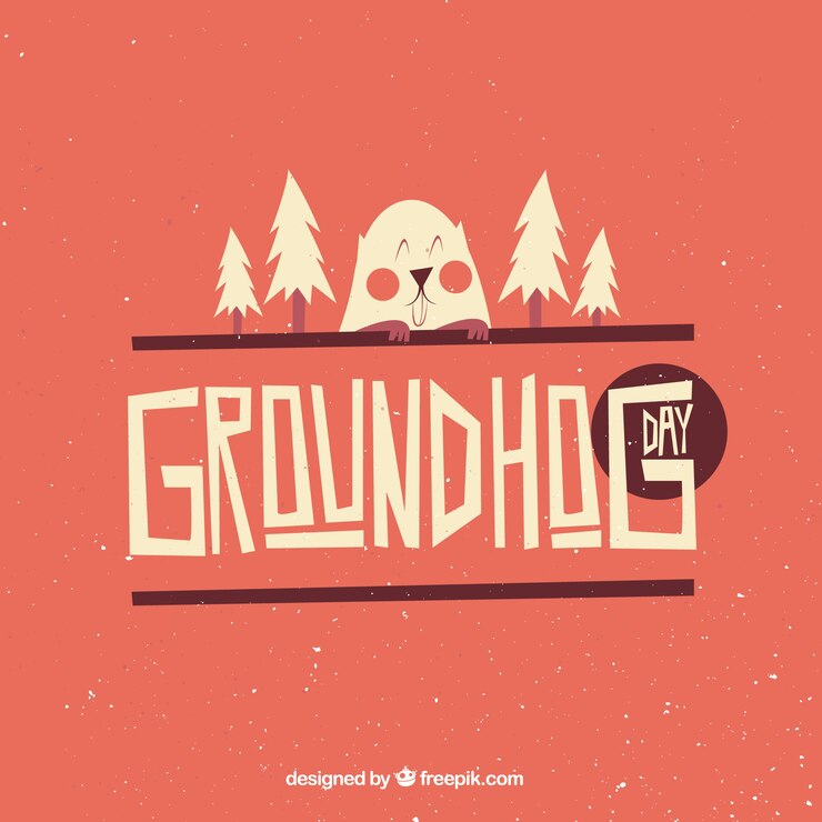 Illustrated Groundhog Day Background 23 2147532863