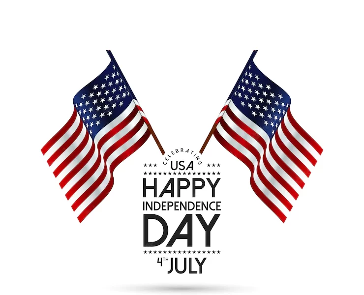 Independence day of the usa 4 th july Free Vector