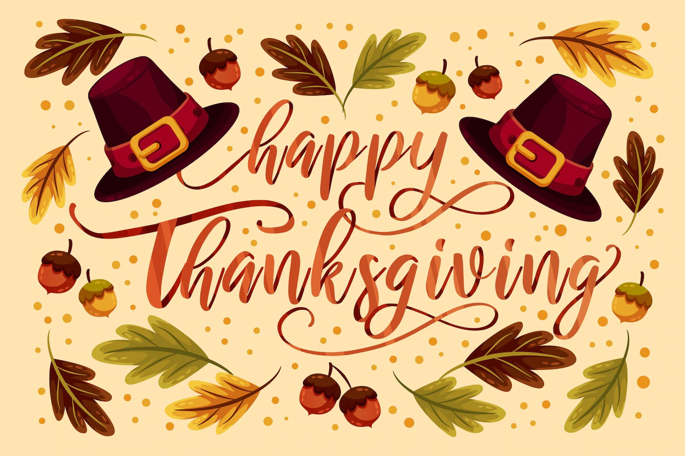 Lettering Design Happy Thanksgiving Day 52683 47336