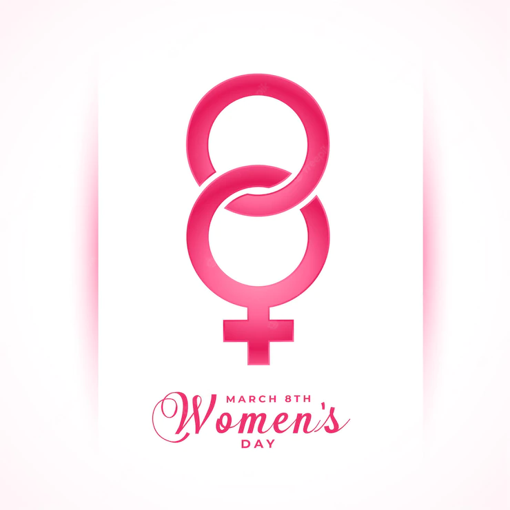 March 8th International Women S Day Creative Wishes Card Design 1017 30424