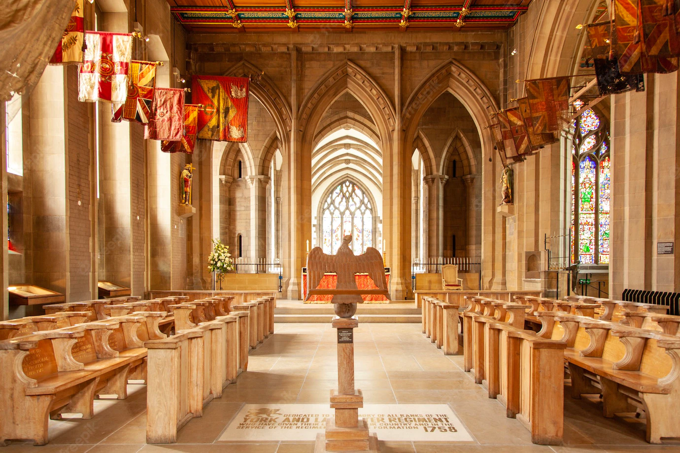 Memorial Chapel Dedicated York Lancaster Regiment 181624 46399