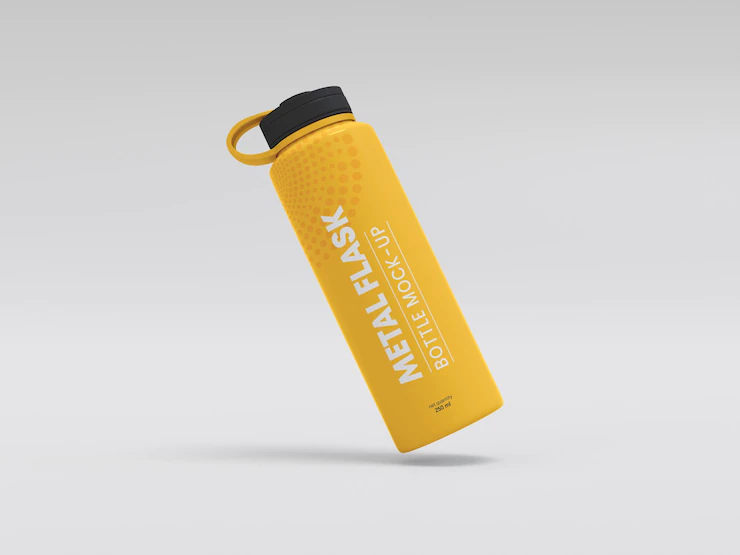 Metal Flask Bottle Mockup 439185 1341