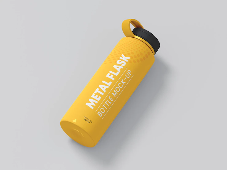 Metal Flask Bottle Mockup 439185 1343