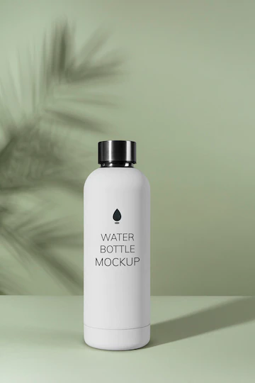 Minimal Reusable Water Bottle Design Mockup 53876 98741