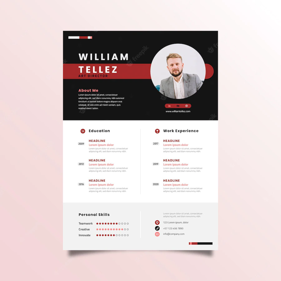 Minimalist Cv Template 23 2148903760