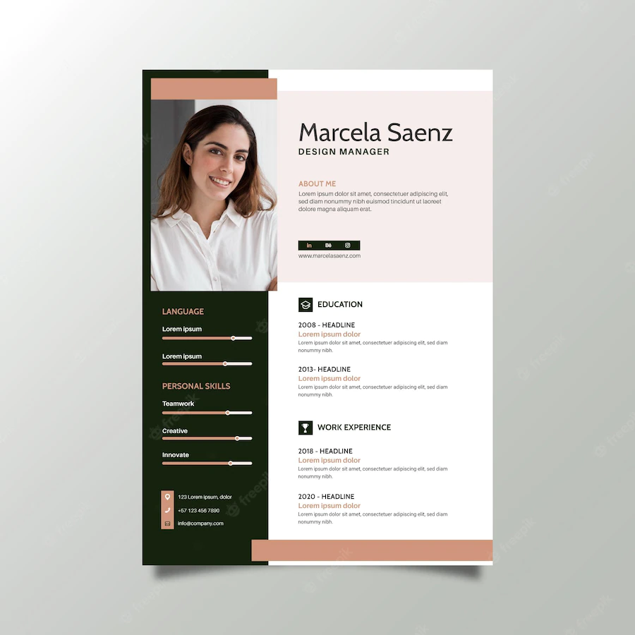 Minimalist Cv Template 23 2148903763