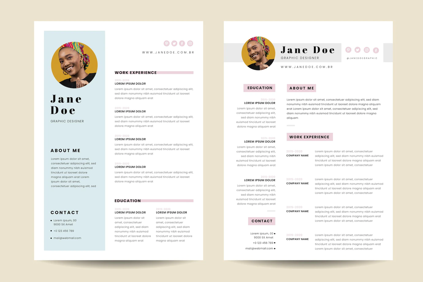 Minimalist Cv Template 23 2148908030