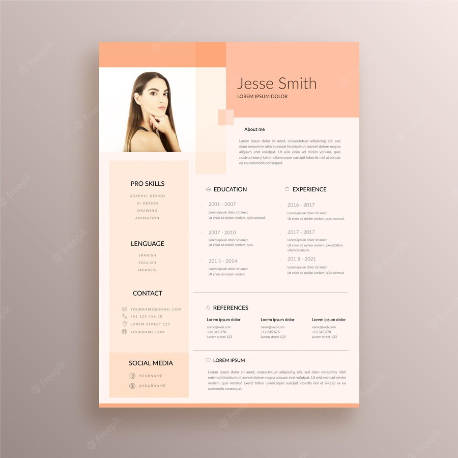 Minimalist Cv Template 23 2148911433