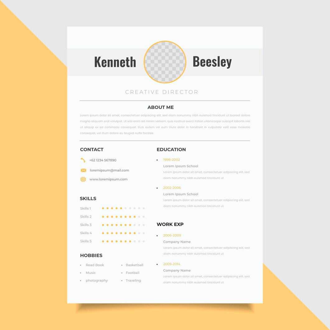 Minimalist Cv Template 23 2148915920