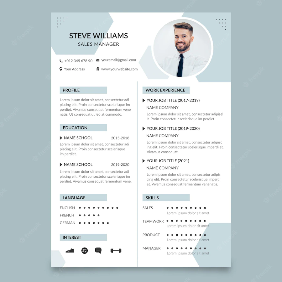 Minimalist Cv Template 23 2148916066