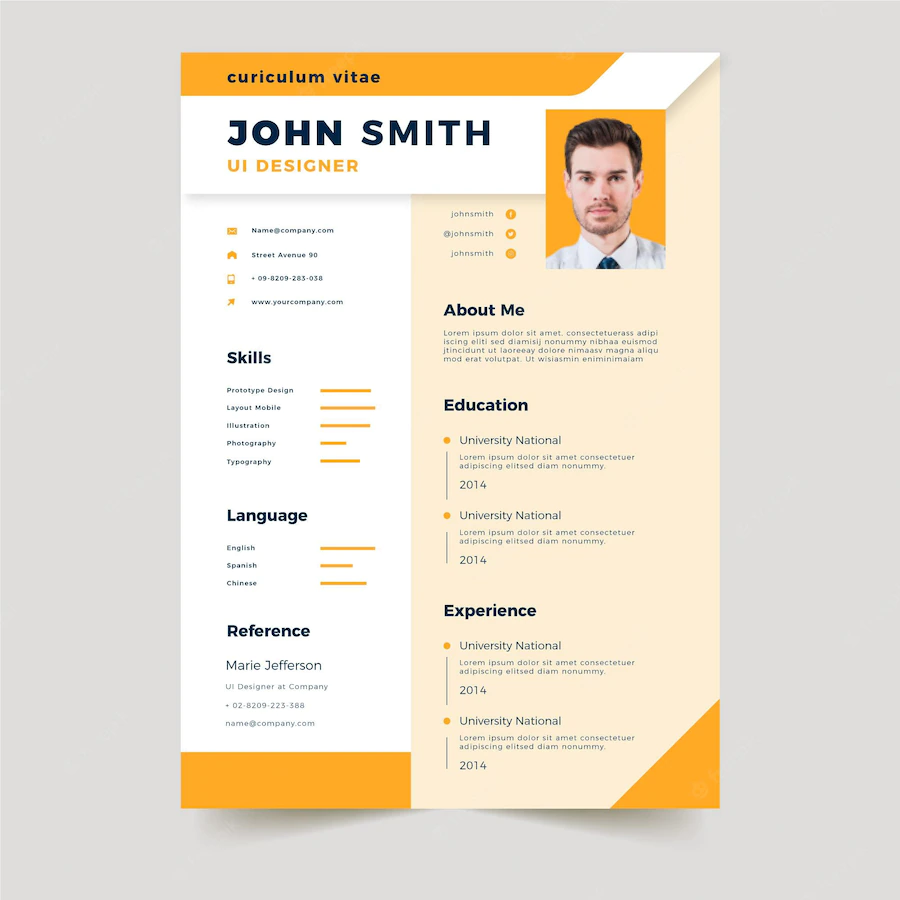 Minimalist Cv Template 23 2148916159