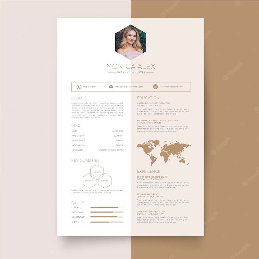 Minimalist Cv Template 52683 39252