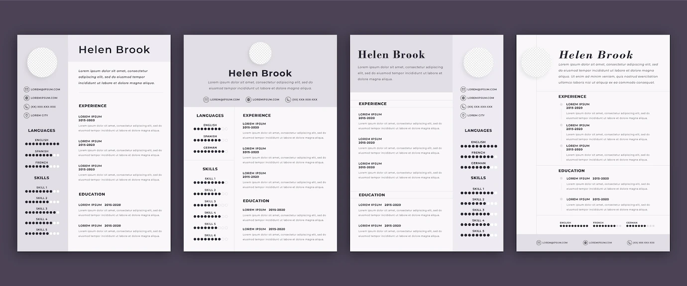 Minimalist Cv Template 52683 60804