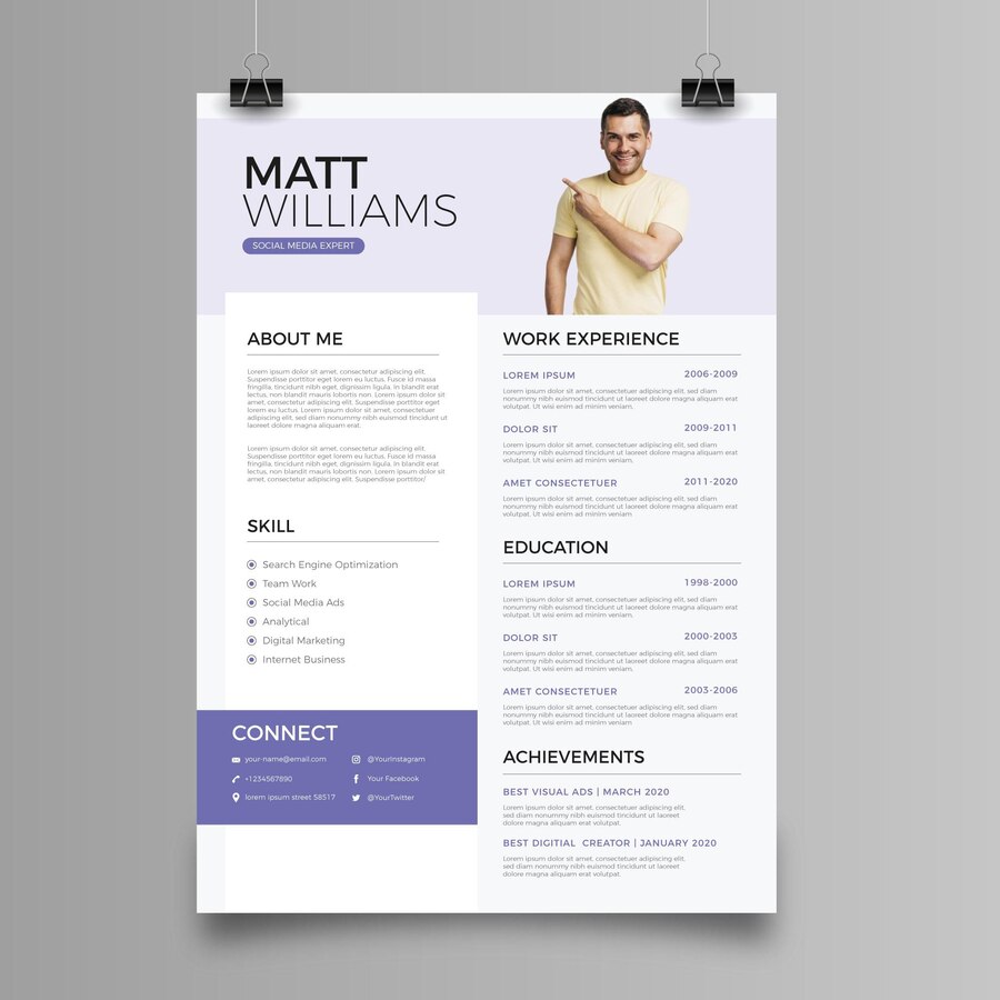 Minimalist Template Curriculum Vitae 52683 39314